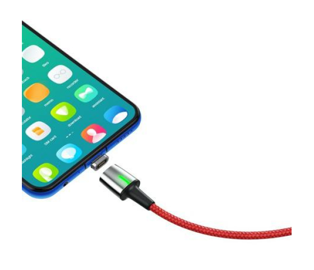 Baseus Kabel Magnetyczny USB-microUSB Baseus Zinc 1,5A 2m czerwony - 1379479 - zdjęcie 3